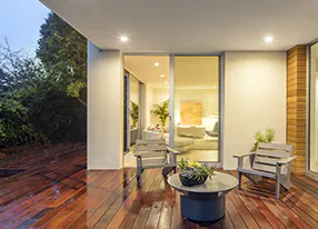 Terrassenbeleuchtung mit LED Terrassenbeleuchtung mit LED