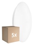 Lot 5x Ledvance Hublot LED Surface CIRCULAR 500 PS Échantillon Blanc 42W 3500lm - 840 Blanc Froid | IP44