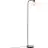 Brilliant Borne Extérieure Casto Verre Métal Noir Beige | Convient pour 1x E27